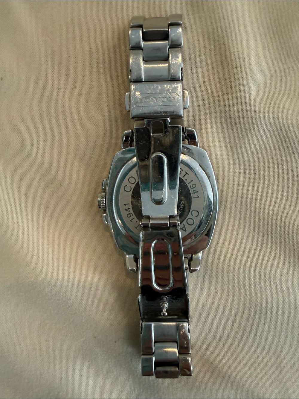 Coach Silver-Tone Women's Bracelet Watch - Picture 3 of 3